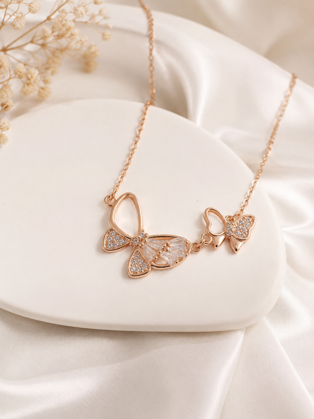 Butterfly Duo Necklace