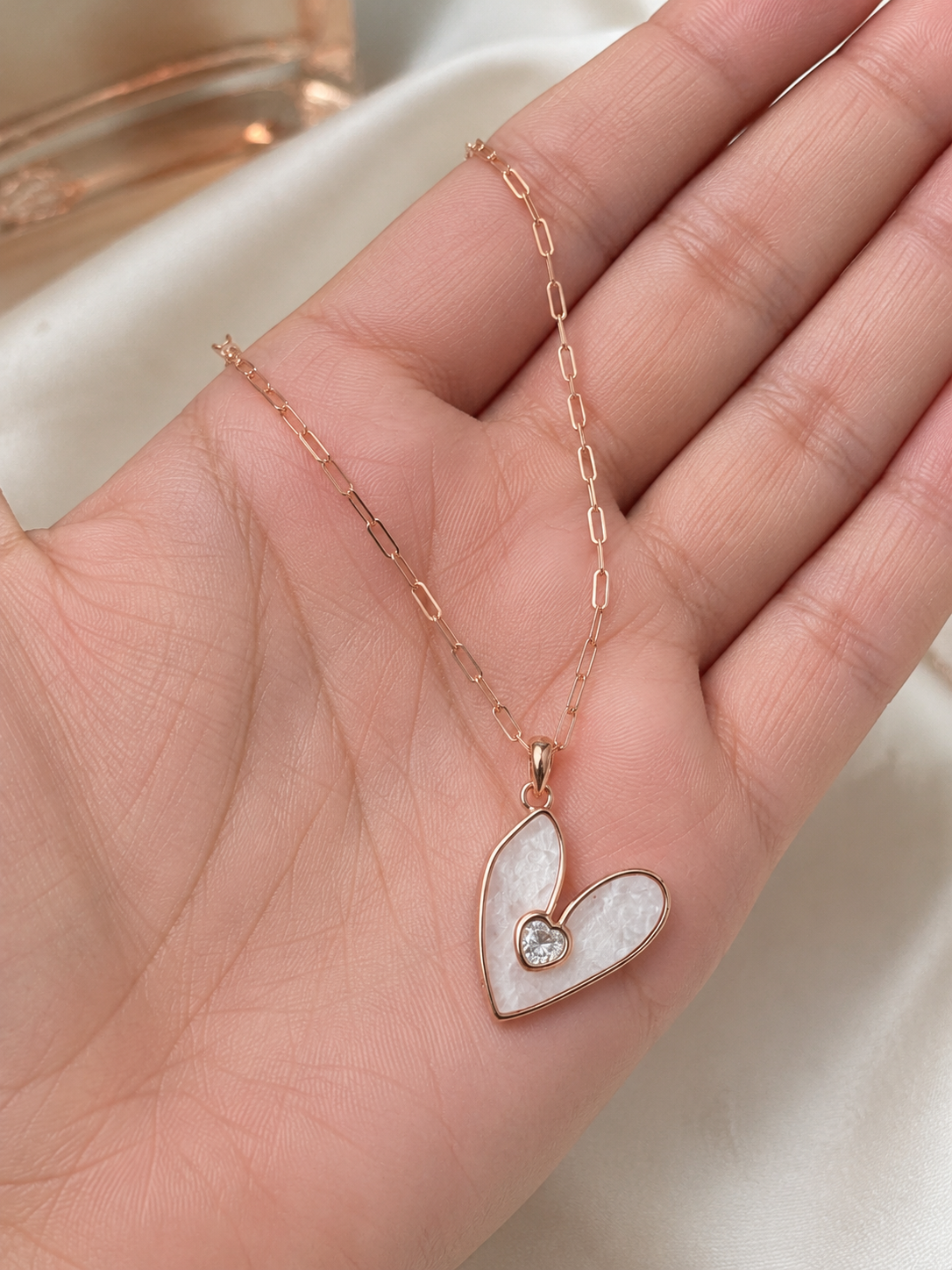 Double Heart Necklace