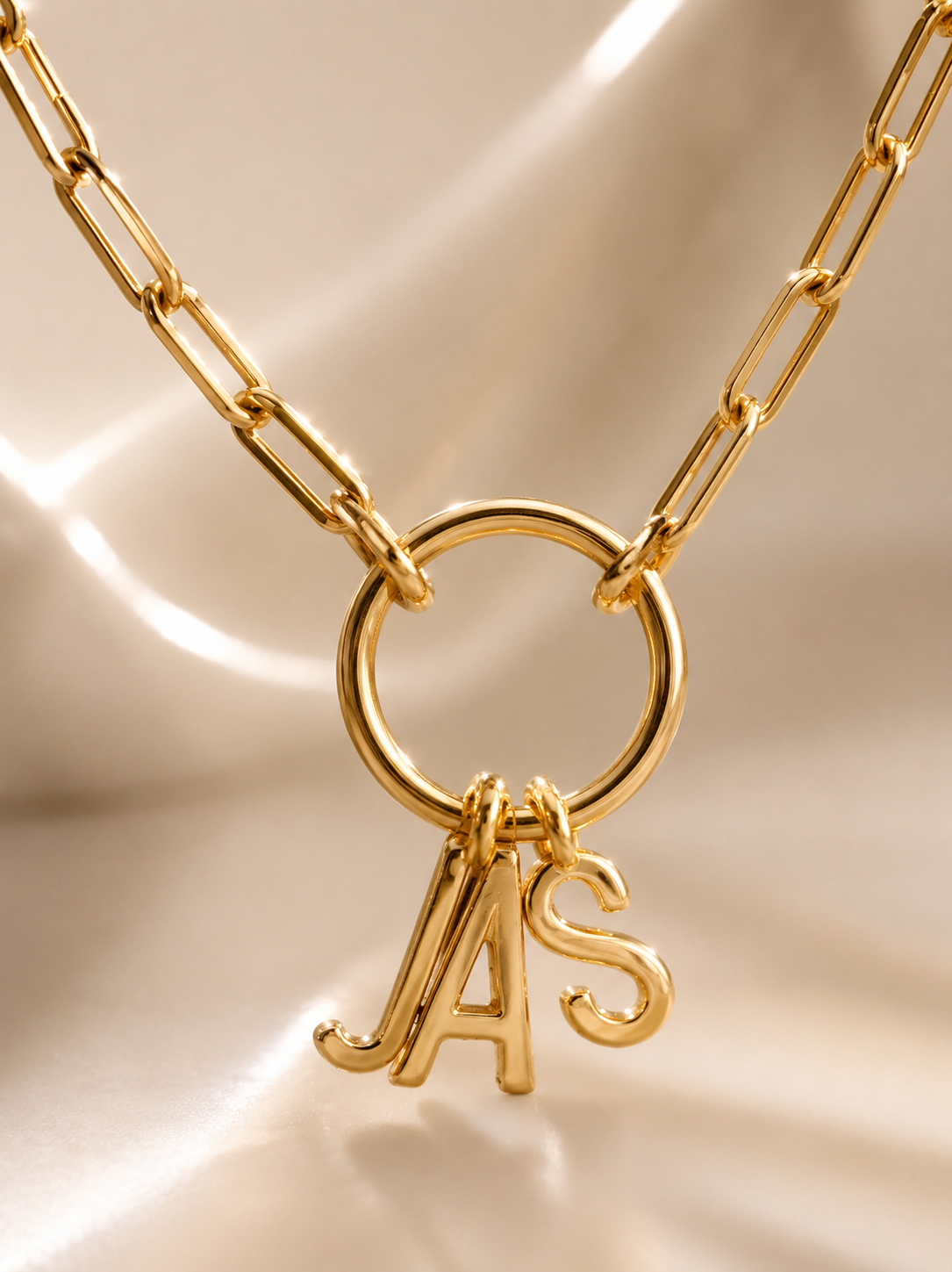 Multi Initial Necklace