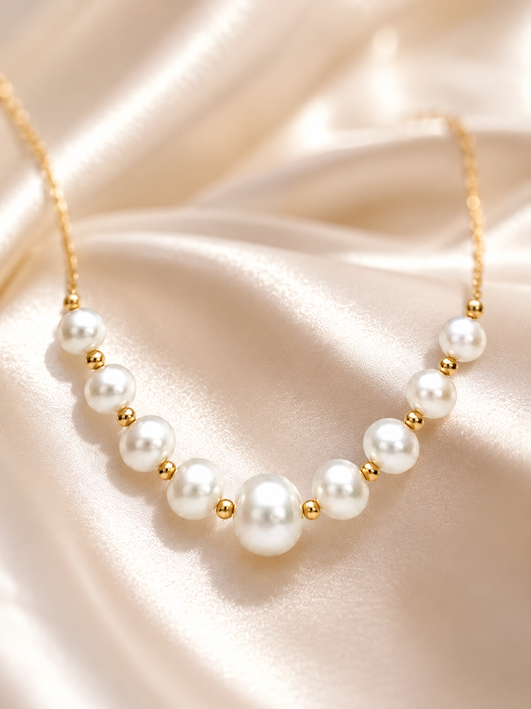 Dainty Pearl Necklace