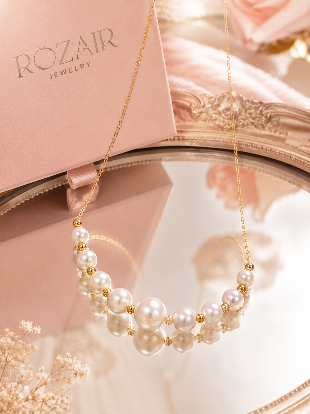 Dainty Pearl Necklace
