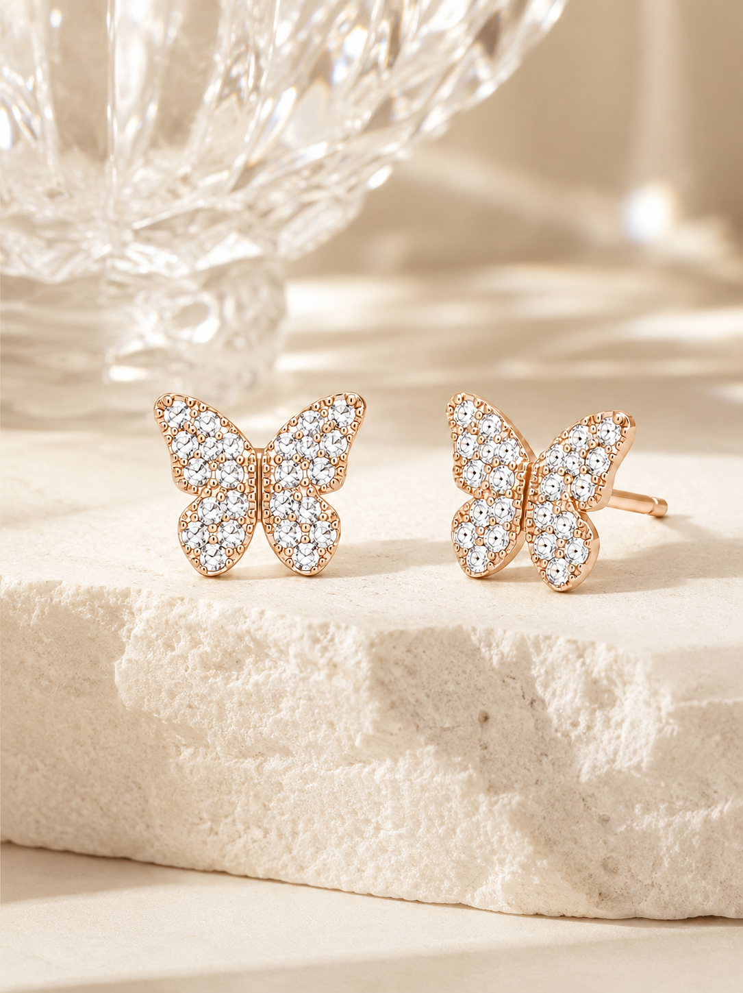 Butterfly Stud Earrings