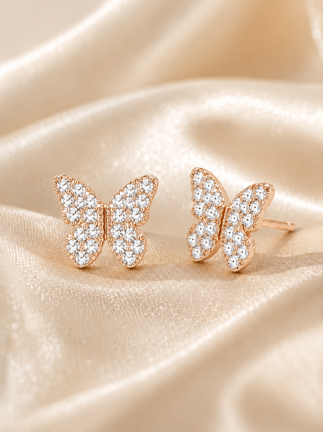 Butterfly Stud Earrings