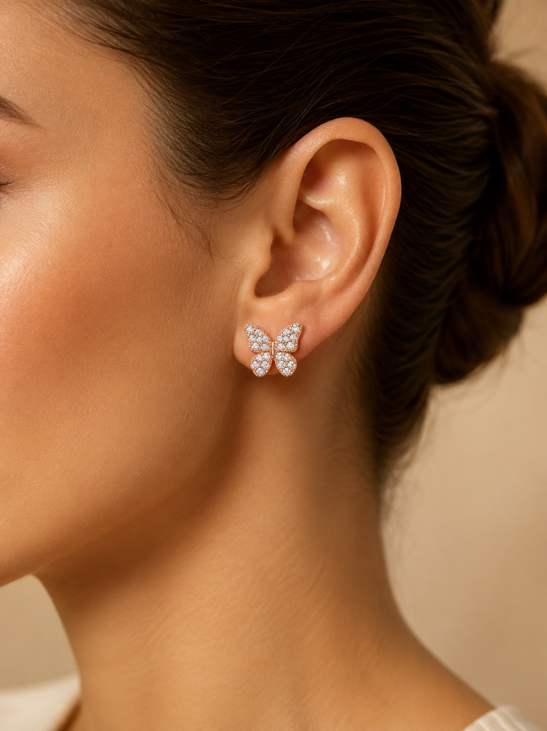 Butterfly Stud Earrings
