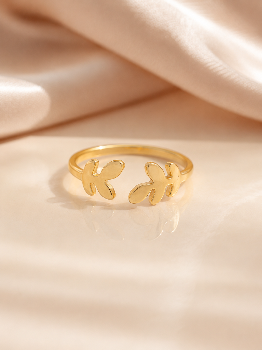 Gold leaf Ring