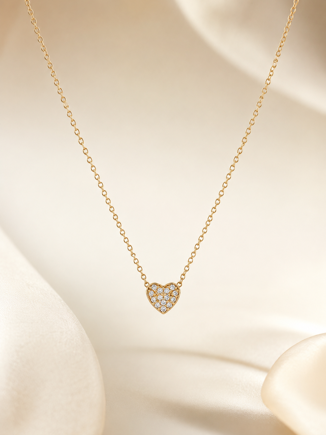 Minimal Heart Necklace