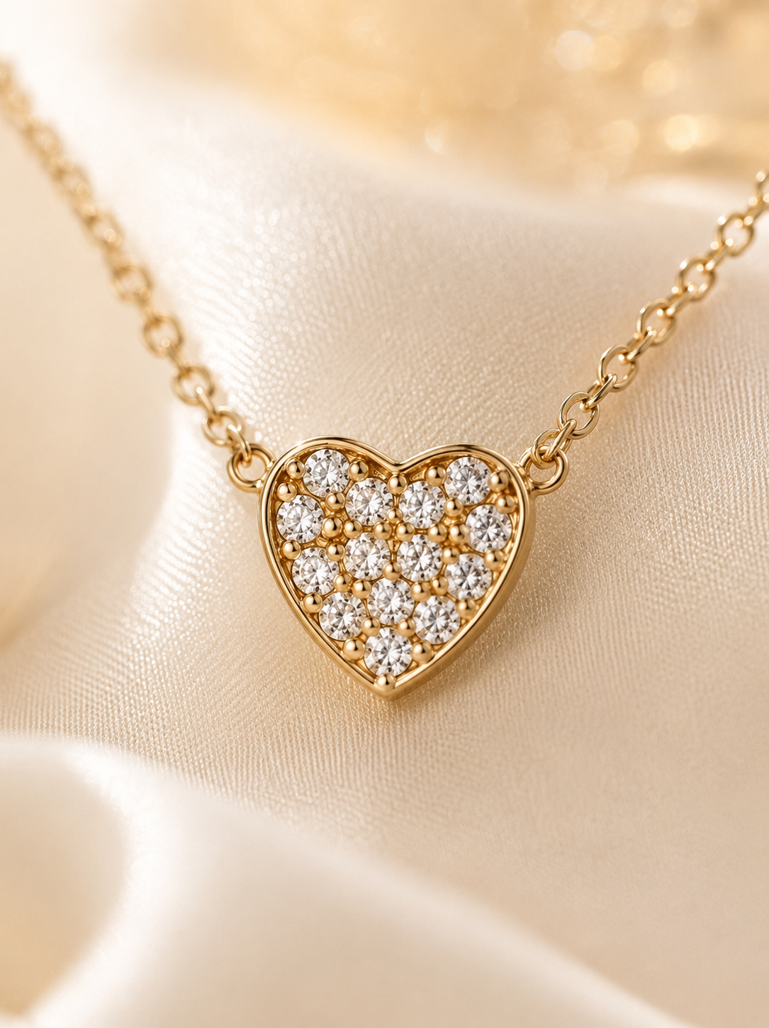 Minimal Heart Necklace