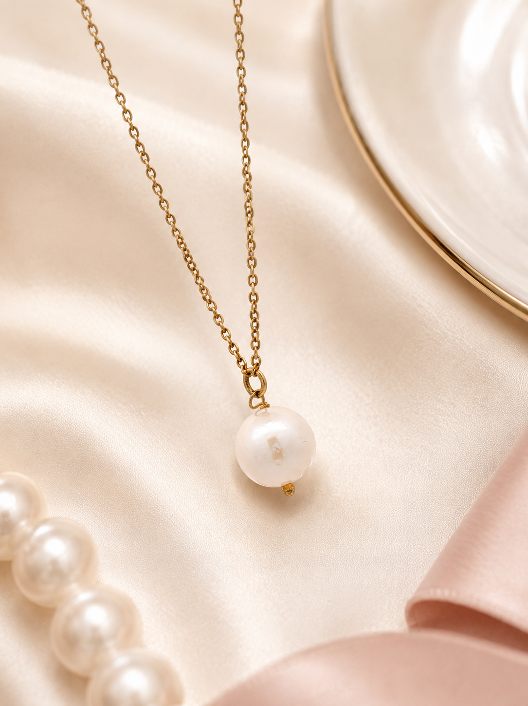 Pearl Drop Necklace