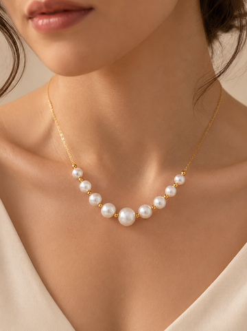 Dainty Pearl Necklace