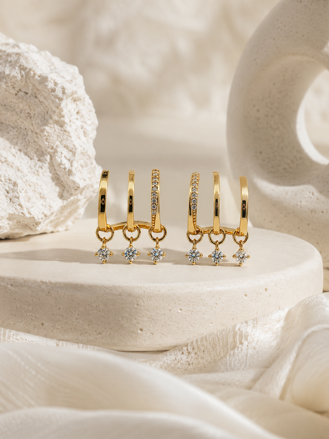 Huggie Hoop Earrings