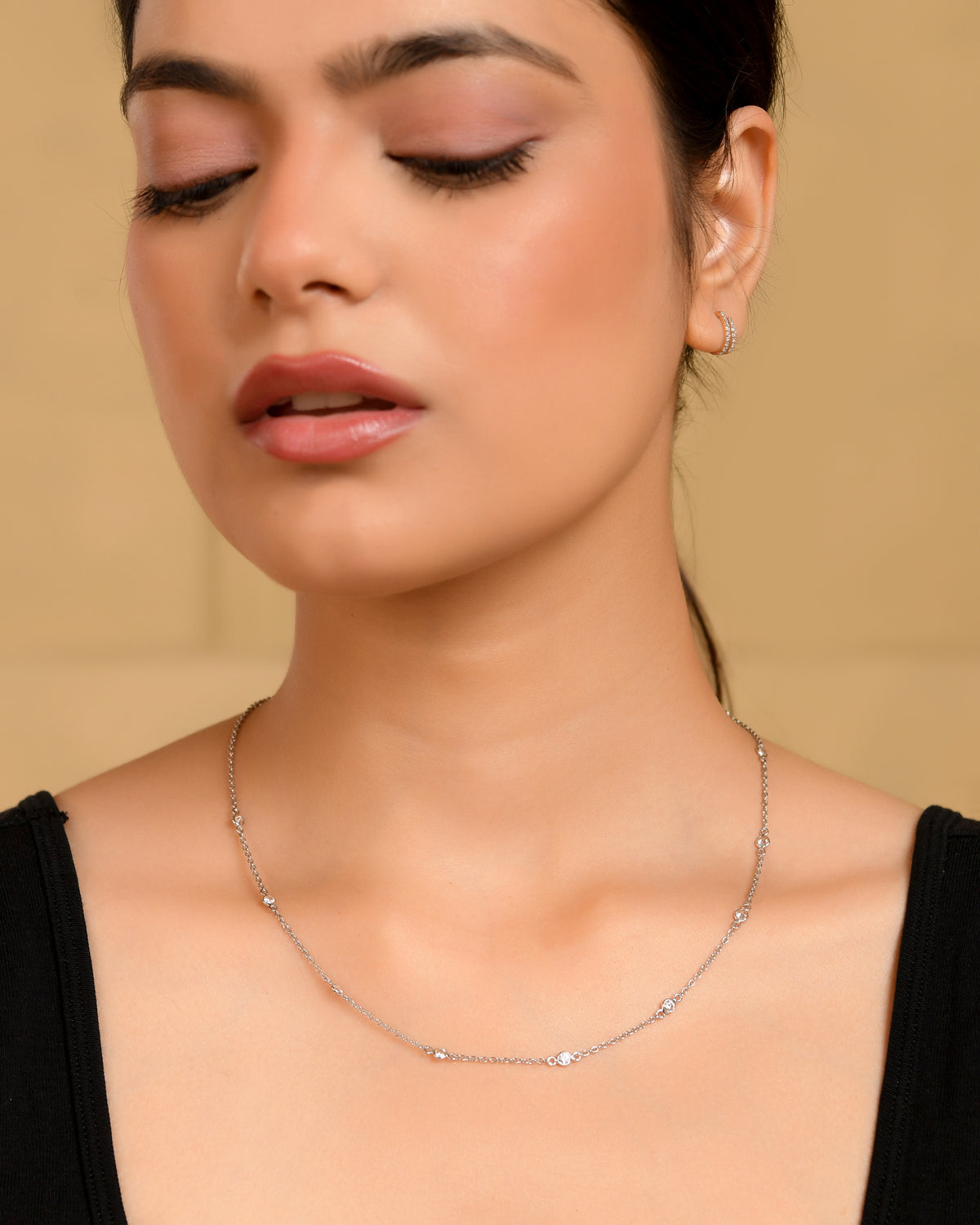 Orbit Necklace - Silver