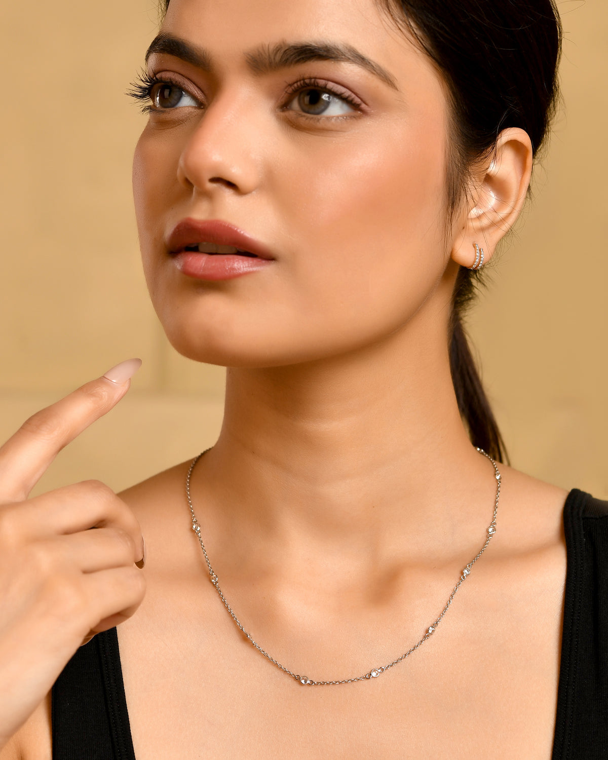 Orbit Necklace - Silver
