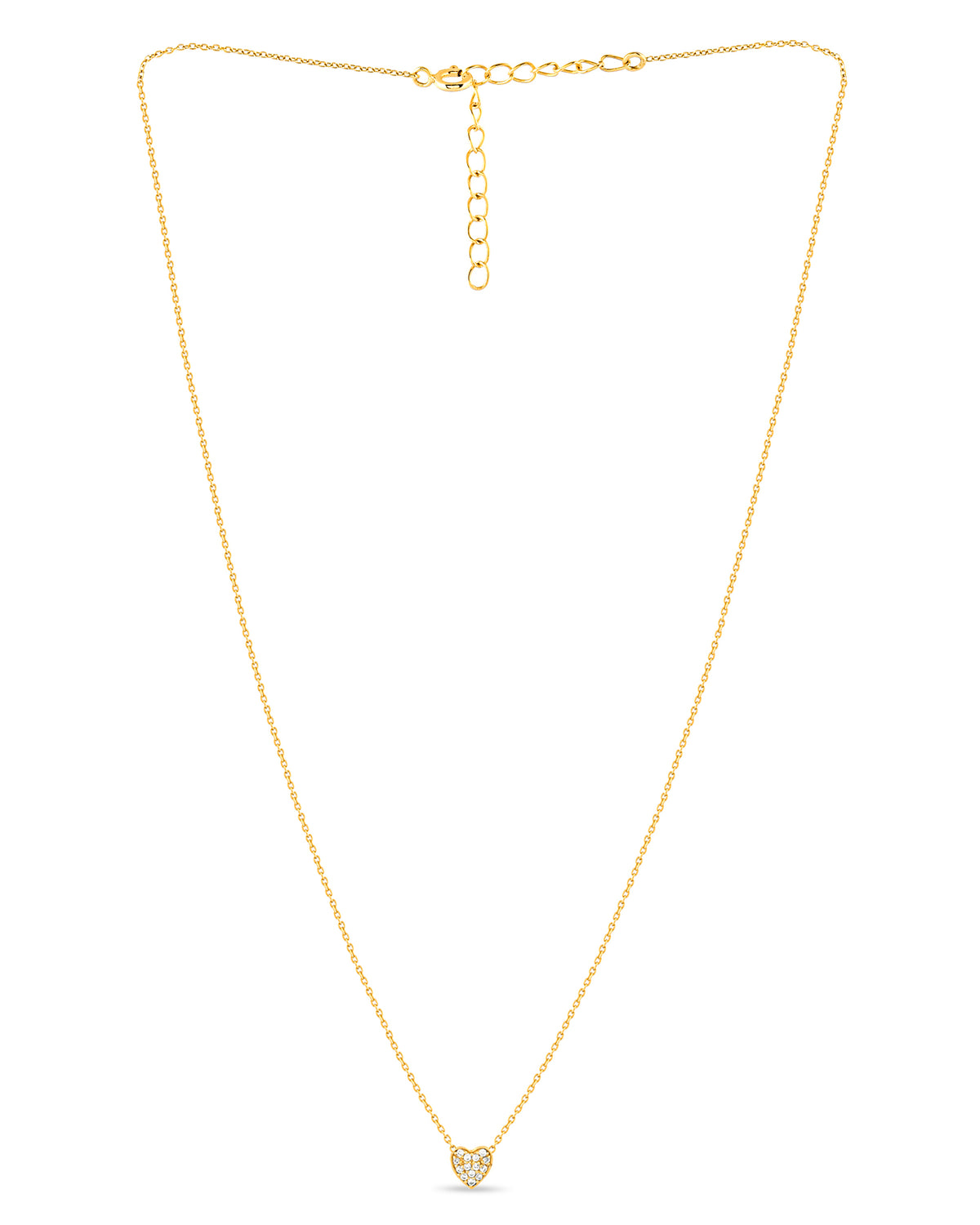 Minimal Heart Necklace