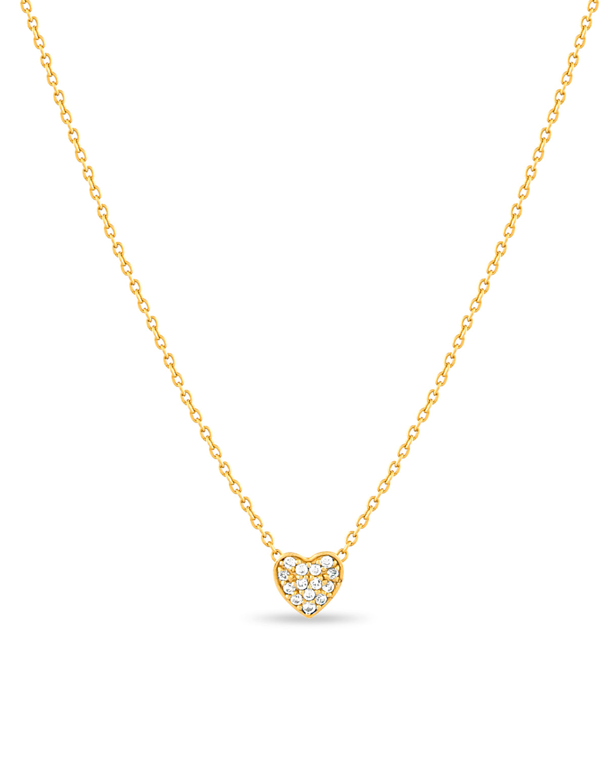 Minimal Heart Necklace