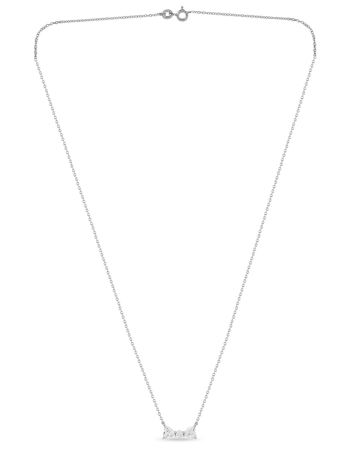Bow necklace