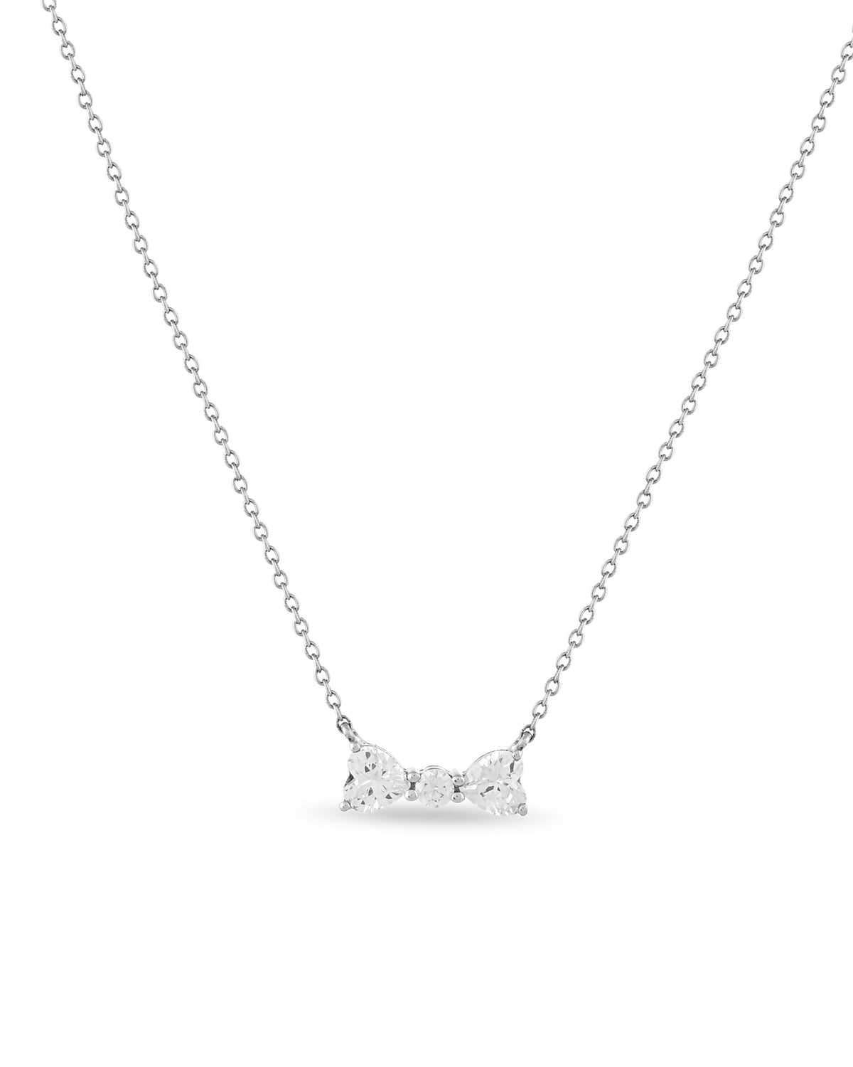 Bow necklace