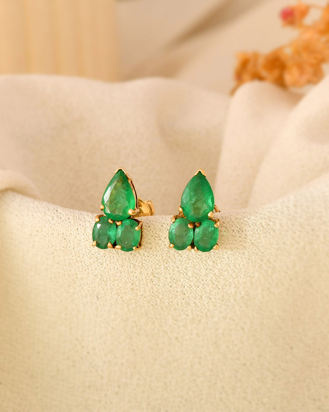 Green Bean Earring