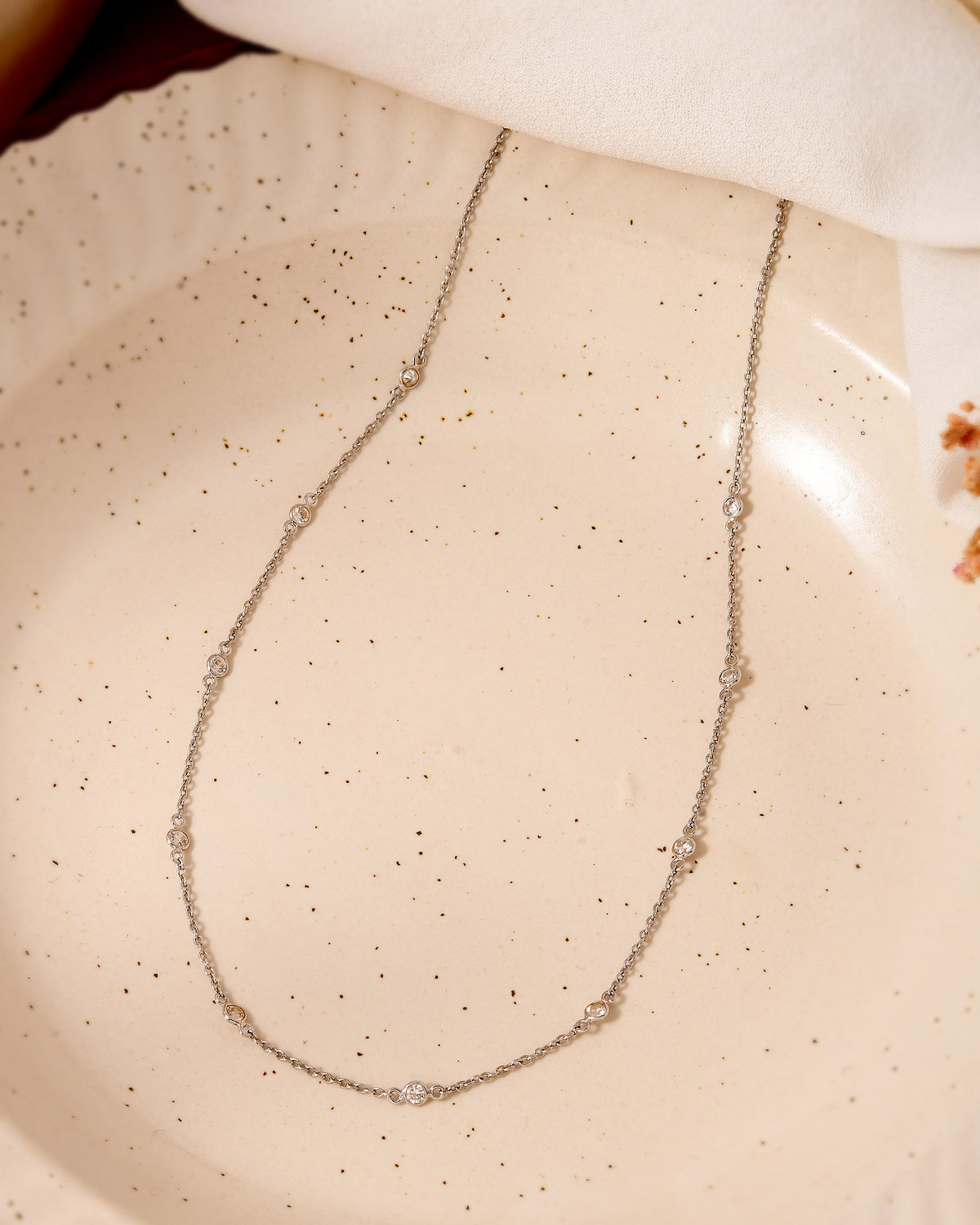 Orbit Necklace - Silver