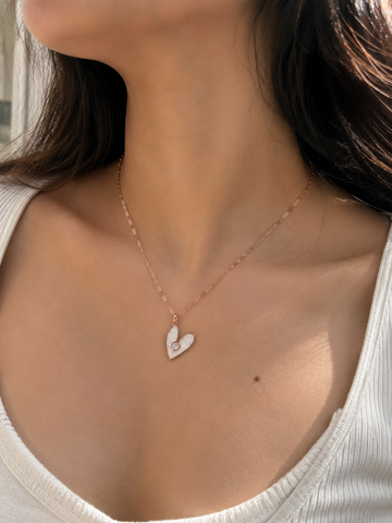 Double Heart Necklace