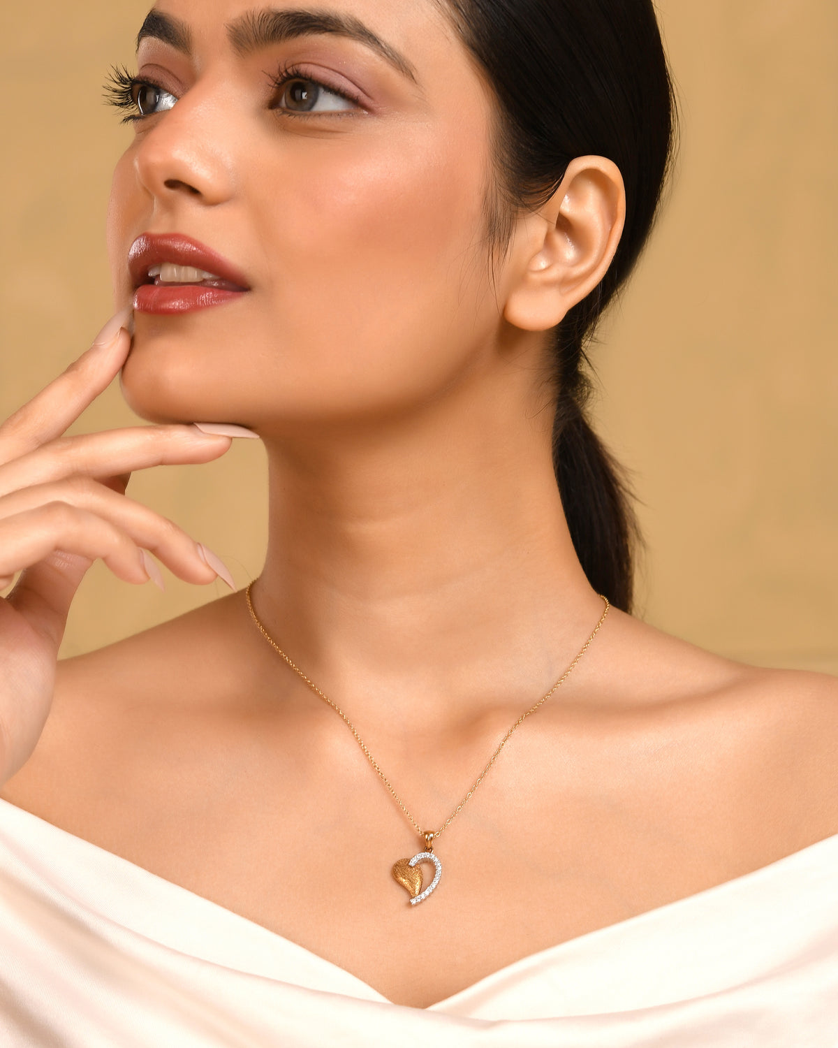 Evermore Hearts Necklace