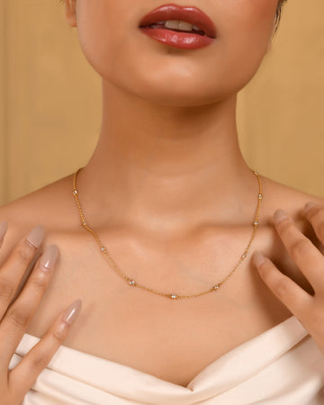 Orbit Necklace - Golden