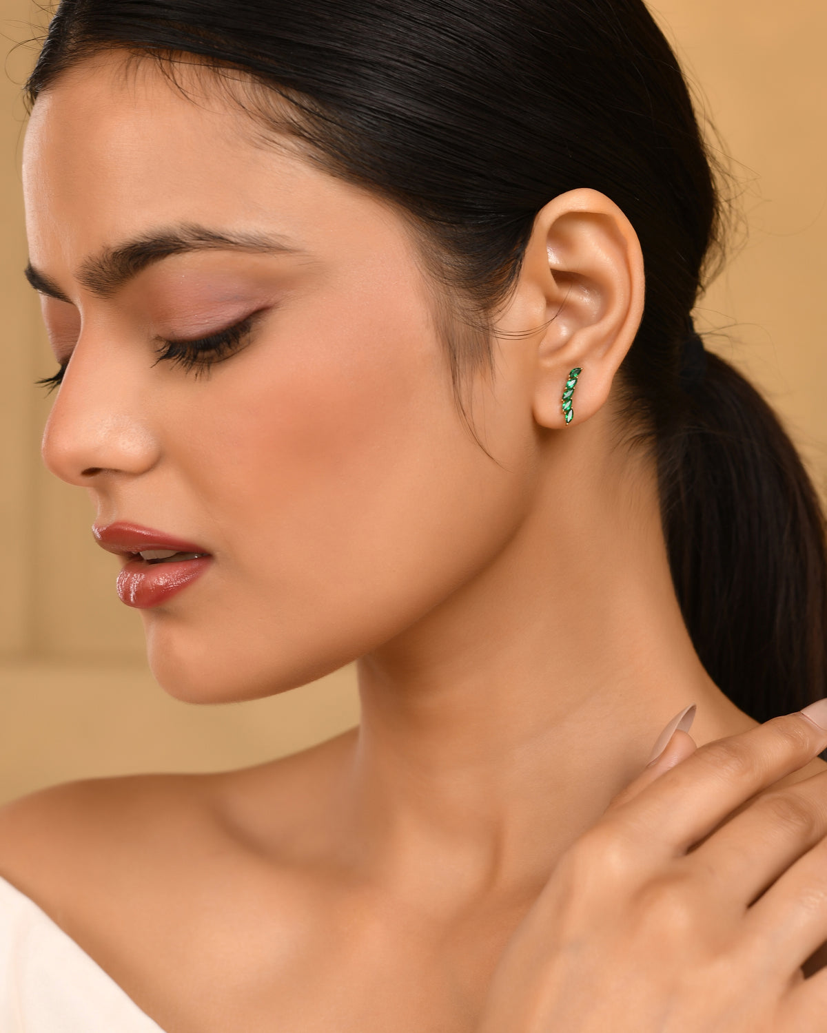Little Chaos Earring - Green