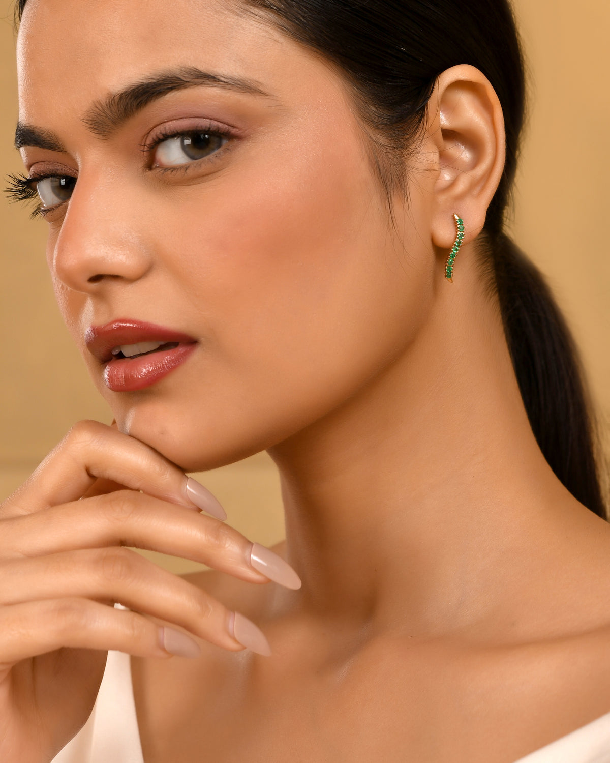 Wavy Baby Earring