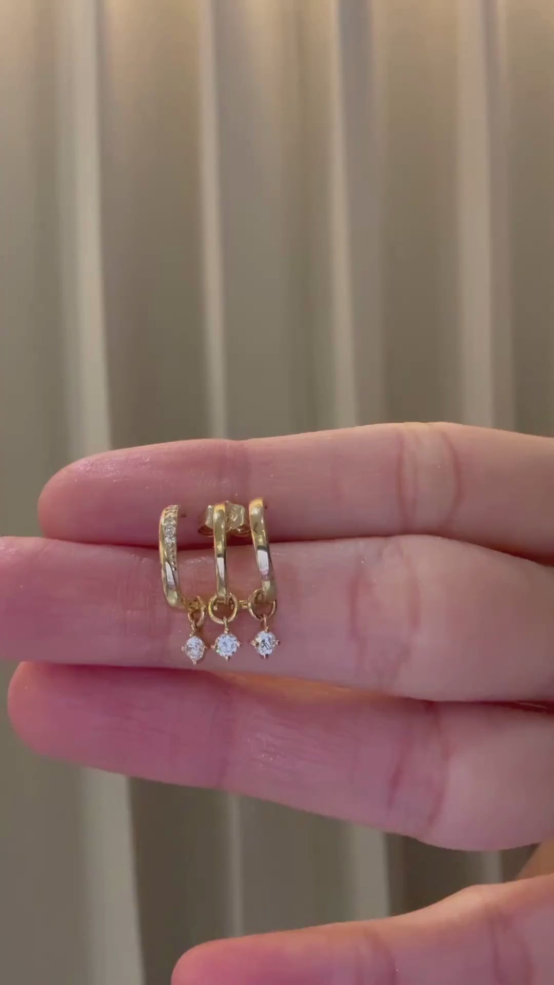 Huggie Hoop Earrings